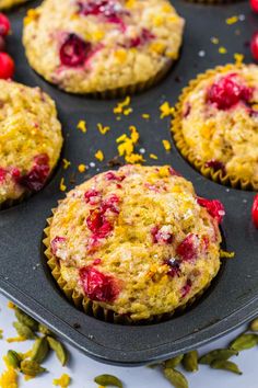 Cranberry Orange Muffins Whip up a batch of Cranberry Orange Muffins in under 30 minutes for a quick, simple treat that perfectly blends tart cranberries with sweet, citrusy orange. These moist muffins come alive with warm spices, making them a bright and festive addition to any holiday spread. Dried Cranberry Muffins, Cranberry Sauce Muffins, Cranberry Orange Muffin Recipe, Sour Cream Muffins, Casserole Side Dishes, Cranberry Orange Muffins, Moist Muffins, Leftover Cranberry Sauce, Orange Muffins