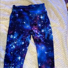 No Boundaries Galaxy Space Leggings . Super Soft And High Rise . Never Worn Fitted Purple Pants For Loungewear, Purple Fitted Loungewear Bottoms, Fitted Purple Loungewear Bottoms, Purple High Waist Fitted Leggings, Purple High-waisted Fitted Leggings, Purple Fitted High Waist Leggings, Casual High Waist Purple Yoga Pants, Casual High-waisted Purple Yoga Pants, Fitted Purple Leggings For Loungewear