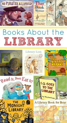 children's books about the library