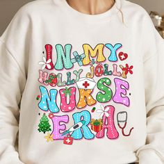 Christmas Nurse Shirts Sublimation, Penguin Hoodie, Pharmacist Gift, Gift Png, T Shirt Png, Shirt Png, Nursing Tshirts, Pharmacist, Holly Jolly