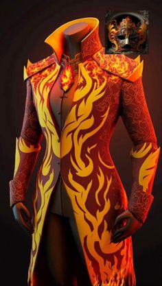 Fire Inspired Outfits Men, Fire Suit Design, Masquerade Outfit Ideas Men, Man Fashion Suit, Male Masquerade Outfit, Drag Outfit Ideas, Boy Pencil Sketch, Masquerade Suit, Easy Drawing For Beginners