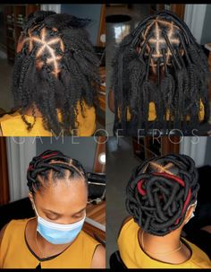 Wool Thread Hairstyles, Wool Plaiting African Hair, Thread Hairstyles, Threading Hairstyles, Wool Hairstyles, Brazilian Wool Hairstyles, Brazilian Wool, Black Braided Hairstyles, Short Box Braids Hairstyles