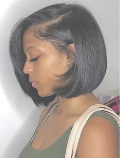 👑✨FOLLOW @saltteaa for more FABULOUS PINS!!✨👑 Highlight Bob, Hair Diy, Peinados Fáciles Para Cabello Corto, Short Black Hairstyles, Black Hairstyles, Real Hair, Short Haircut, Shoulder Length Hair