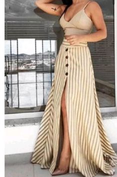 Western Summer Dresses, Striped Dress Summer, A Skirt, 15 Dresses, Striped Dress, Classy Outfits, Chic Outfits, Batik