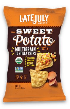 a bag of sweet potato tortilla chips