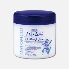 Reihaku Hatomugi Moisturizing Milky Cream 300g - Buy Me Japan Job's Tears, Safe Skincare, Glow Skin, Aichi, Fresh Skin, Daily Skin Care Routine, Gel Moisturizer, Daily Skin Care, Skin Elasticity