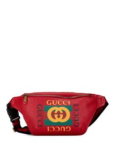 This belt bag features leather body canvas waist strap with buckle closure front zip closure. Red. Serial Number: 493869 525040. Condition: GOOD. This previously owned and used item is in good condition with minimal signs of use. This may include fading of material or plating and scratches. Purchasing this item continues its narrative and reduces the environmental impact by avoiding the use of new resources needed to make the product from scratch, such as water, materials and electricity, and avoiding additional manufacturing impact. Learn more about what makes a product Conscious on our Conscious Criteria page. Red Rectangular Belt Bag For Travel, Red Travel Pouch Belt Bag, Red Logo Crossbody Shoulder Bag, Red Pouch Belt Bag For Travel, Red Shoulder Bag With Logo, Designer Leather Shoulder Belt Bag, Red Logo Shoulder Bag, Designer Leather Belt Bag With Removable Belt, Designer Red Shoulder Bag With Logo