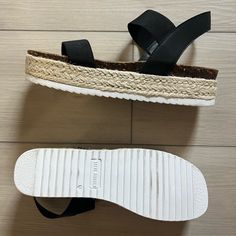 Super Cute!! Nib Steve Madden Shoes. Size 10 Check Pics For Full Description Boho Y2k Tan Espadrilles, Boho Y2k, Shoes Steve Madden, Espadrille Shoes, Steve Madden Shoes, Black Tan, Black And Tan, Steve Madden, Espadrilles