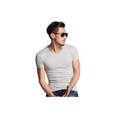 A Basic Tee is the perfect choice. stand-alone piece to layer under a jacket or blazer. Colors: Choose from Army Green, Black, Blue, Grey, Red, and White V-neck Slim-Fit Fabric: Polyester fiber Gender: Male Age: Adult Brand Name: NoEnName_Null Product ID: CJNSTXDS01500 Note: All sizes are 1 to 2 sizes smaller than European and American people. Choose the larger size if your size is between two sizes. Please allow 2-3cm differences due to manual measurement. Please check the size chart carefully Classic V-neck T-shirt For Spring, Classic Gray V-neck Top, Gray V-neck T-shirt For Spring, Casual Slim Fit T-shirt, Blazer Colors, Sus Art, Party Jackets, Swimwear Dress, Beach Swimwear