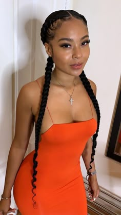 xbrattt 🦋💦🌸 Braided Cornrow Hairstyles, Braids Hairstyles Pictures, Protective Hairstyles Braids, Girls Hairstyles Braids, Cornrow Hairstyles