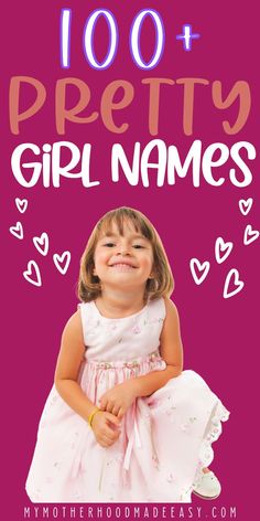 Looking for a list of the prettiest baby girl girl names to choose your princess name from? Well, you’re in luck! Keep reading for the cutest names for girls that you’ll absolutely love! Also, don’t forget to grab a copy of our FREE printable baby names tracker PDF! Names With Cute Nicknames, Princess Name, List Of Girls Names, Names For Girls, Baby Girl Name, Pregnancy Planner