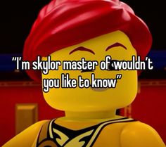 Ninjaaa…GOOOOOOOOOOOOO Skylor Ninjago, Kick Backs, Pins