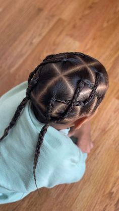 Mixed Baby Boy Hairstyles, Crossover Braids, Mixed Boy Braids, Black Baby Hairstyles, Toddler Hairstyles Boy, Baby Girl Hairstyles Curly, Toddler Braids, Mixed Baby, Boy Braids Hairstyles