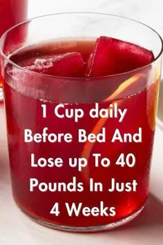 Drink this before going to bed for extreme and rapid weight loss Fat Flush Drink, Slim Down Drink, 500 Calorie, Flat Belly Drinks, Fat Flush, Belly Fat Drinks, Belly Fat Burner Drink, Fat Loss Drinks, Diet Drinks