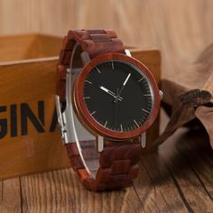 Wood Watch for Men, Personalized Men's Wooden Watch, Anniversary Gift for Him, Birthday Gift for Dad Husband Son 🌟 Red Sandalwood Men's Watch 🌟 Handmade Artistry 🎨: Each watch is meticulously handcrafted, showcasing exceptional quality and skilled workmanship. This isn't just a watch; it's a unique piece of art that reflects your style! Personalized Touch ✍️: Make it special! Our wooden watches can be personalized with engravings, allowing you to add initials, a significant date, or a heartfe Mens Groomsmen Gifts, Groomsmen Watches, Bronze Anniversary Gifts, Engraved Watch, Personalized Watch, Gift For Him Birthday, Red Sandalwood, Wooden Watches For Men, Birthday Gift For Dad