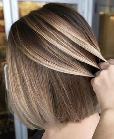 Kort Bob, Hottest Hairstyles, Ash Blonde Highlights, Brown Balayage, Blonde Hair With Highlights