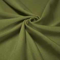 a close up shot of the fabric in olive green, which is very soft and smooth