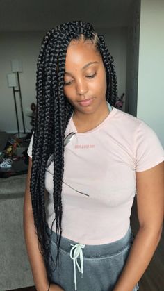 Bun Men, Tree Braids Hairstyles, Blond Rose, Large Box Braids, Boxer Braids, Jumbo Box Braids