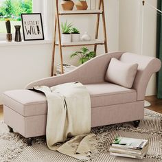 a living room with a chair and bookshelf in front of the window,