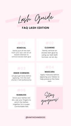 Lash Extensions Business Marketing, Lash Deal Ideas, Lash Extensions Policies, Eyelash Extension Tips, Lash Marketing, Lash Post, Eyelash Extensions Care, Lash Tips