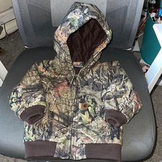 Nwot Carhartt Jacket! Super Warm And Lined With A Hood! Took The Tag Off And Didn’t End Up Fitting My Little One Based On The Seasons, This Is A Beauty! Camouflage Jacket Women, Cute Winter Coats, Pinterest Fits, Carhartt Jacket, Casual Country Outfits, Camouflage Jacket, Cute Clothing Stores, Cute Country Outfits, Shein Outfits