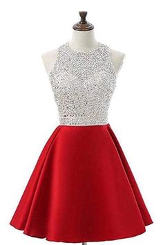 Halter Homecoming Dresses, After 5 Dresses, Halter Homecoming Dress, Dresses Silver, Homecoming Dresses Sparkly, Red Homecoming Dresses, Satin Short, Dress Silver, Dresses Homecoming