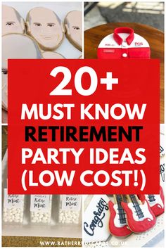 DIY creative cheap retirement party ideas for him and her Retirement Party Theme For Men, Retirement Party Games Activities, Retirement Favors For Guests, Retirement Party Favors Ideas, Leaving Party Ideas, Party Decor Themes, Diy Retirement Party Decorations, Retirement Party Ideas Decorations, Retirement Party Ideas For Men