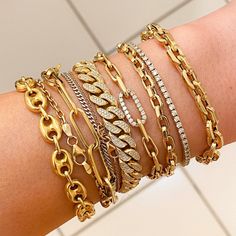 Happy New Year!!! Be sure to start the year off right by treating yourself to the 15% off holiday sale. Discount automatically applied upon checkout towards any minimum purchase of $350.00 🥳 Everyday Gold Oval Link Curb Chain Bracelet, Everyday Gold Oval Link Bracelet With Curb Chain, Gold Curb Chain Bracelet With Oval Links, Yellow Gold Curb Chain Bracelet With Rectangular Links, 14k Gold Oval Link Curb Chain Bracelet, Gold Chain Bracelet With Solid Oval Links, Gold Link Diamond Bracelet, Everyday Oval Adjustable Chain Bracelet, Diamond Chain Link Bracelet For Gift