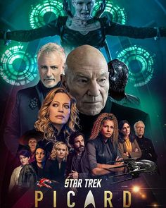 the star trek picard movie poster