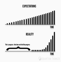 two graphs depicting the differences between reality and reality in each other's life cycle