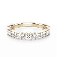 The Princess Cut Moissanite Half Eternity Band is a stunning piece of jewelry perfect for any occasion. It is available in solid S925 Silver, 10K Gold, 14k Gold, 18k Gold, and Platinum, and in three colors: white gold, yellow gold, and rose gold. The band features sparkling princess-cut Moissanite stones set in a half eternity style, creating a classic and timeless look. This ring can be worn alone or stacked with other rings to create a unique and personalized style.Style ID: R221132Metal: S925 Jewelry Workshop, Half Eternity Ring, Diamond Simulant, Elegant Designs, The Princess, Moissanite Diamonds