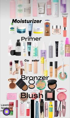 Work Makeup Professional, Makeup Routine Simple, Makeup Moisturizer, Clean Girl Makeup, Makeup Charts, Makeup You Need, Acne Makeup, Makeup Bag Essentials, Simple Makeup Tips