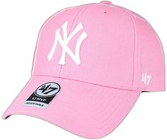 Pink Snap Back Hats, Nyc Hat, New York Yankees Hat, Pink Baseball Hat, New York Yankee Hat, Pink Hats, Yankees Cap, Yankees Hat, Branded Caps