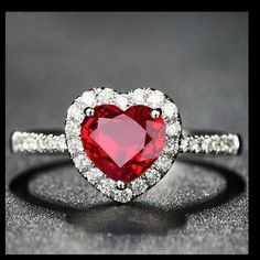 Gorgeous Ruby&Diamond Heart Gold Filled Ring Valentine's Day Jewelry Ring With Halo Setting, Valentine's Day Proposal Jewelry With Halo Setting, Heart-shaped Halo Setting Jewelry For Proposal, Heart Shaped Jewelry With Halo Setting For Proposal, Heart-shaped Jewelry With Halo Setting For Proposal, Heart-shaped Ring With Halo Setting For Valentine's Day, Heart-shaped Vs Clarity Jewelry For Valentine's Day, Heart-shaped Jewelry With Vs Clarity For Valentine's Day, Valentine's Day Heart-shaped Jewelry With Vs Clarity