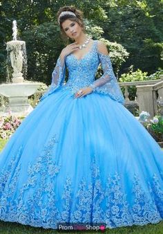 Vizcaya Dresses - Page 3 | Prom Dress Shop Ballgown Dresses, Charro Quinceanera Dresses, Quinceñera Dresses, Quinceanera Dresses Blue, Pretty Quinceanera Dresses, Quince Dress, Gaun Fashion, Blue Ball, Quinceanera Dress