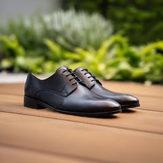 Luxury handcrafted leather shoes crafted with premium quality leather. All inner and outer parts including sole made of genuine leather. Every item we produce has a piece our love, our soul. To find out your exact US size, take a look at our size chart. We are offering free shipping World-wide to all our valued customers. Please note, We make - Made to Order handcrafted leather shoes and it will take 2 to 3 weeks to complete. We ship our products using FedEx / DHL Express and typically it takes Business Formal Shoes, Black Leather Cowboy Boots, Mens Black Dress Shoes, Shoes Business, Star Boots, Shoe Crafts, Black Dress Shoes, Leather Cowboy Boots, Formal Shoes For Men