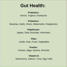 Whole Foods For Gut Health, Full Day Eating For Gut Health, Gut Health Basics, Gut Biome Foods, Good Gut Food, How To Fix Gut Health Tips, Coconut Oil For Gut Health, Clean Your Gut Naturally, Ways To Heal Your Gut