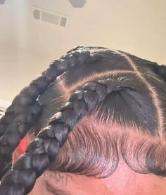 Rich Rich, Braided Hairstyles For Black Women Cornrows, Edges Hair, Cute Braided Hairstyles, Quick Braided Hairstyles, Protective Hairstyles Braids, Curly Hair Styles Easy