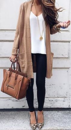 Look Legging, Fall Trends Outfits, Outfit Jeans, Mode Casual, 가을 패션, Work Attire, Looks Style, Fashion 2017, Fall Winter Outfits