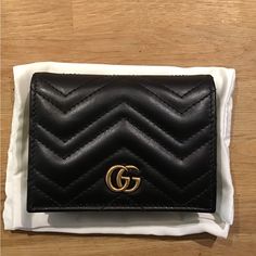 New Without Tags Gucci Gg Mormont Card Case Wallet. Receipt Is In The Photos, There Were Multiple Items In That Purchase. Gucci Black Wallet With Card Slots, Designer Gucci Bags With Card Slots, Gucci Bifold Evening Wallet, Elegant Gucci Bifold Wallet, Black Gucci Wallet For Evening, Elegant Gucci Bifold Bag, Gucci Rectangular Evening Wallets, Gucci Evening Wallets Rectangular, Gucci Evening Wallets