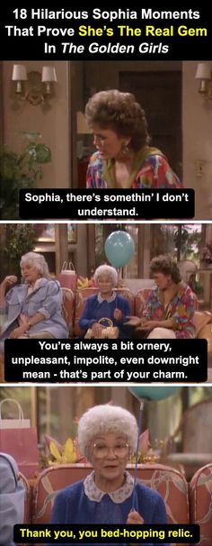 the golden girls are talking to each other