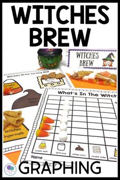 the witches brew game is shown on top of a table