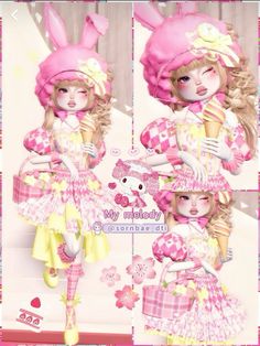 Pink Dti Theme, Sanrio Dress To Impress, My Melody Outfit, Sanrio Outfits, Vip Dress, Tiktok Ideas, Hello Kitty Dress, Charmmy Kitty