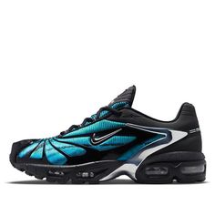 Skepta x Nike Air Max Tailwind 5 'Chrome Blue' CQ8714-001 (SNKR/Unisex/Low Top) Blue Casual Sneakers With Reflective Details, Blue Reflective Sports Sneakers, Nike Blue Outdoor Sneakers, Nike Blue Sneakers For Outdoor, Skepta Air Max Tailwind, Nike Skepta, Nike Air Max Tailwind, Nike Air Max Plus, Air Max Plus