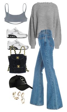 "Untitled #11470" by katgorostiza ❤ liked on Polyvore featuring Cinq Ã  Sept, NIKE, Chanel and Puma Winter Polyvore Outfits, Polyvore Outfits Winter, Polyvore Outfits Casual, Polyvore Outfits Fall, Polyvore Casual, Fits Inspiration, Clothes Streetwear, Outfits Polyvore, Causual Outfits