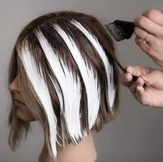 Ribbon Highlights, Hair Dye Techniques, Brunette With Highlights, Instagram Learning, Learning Everyday, Balayage Hair Tutorial, Hair Facts, Hair Color Formulas, Hair Techniques