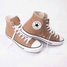 From Heels to Sneakers: Spring Shoe Must-Haves Desert Sand Converse, Beige Converse, Cute Converse Shoes, Brown Converse, Sneaker Ball, Cute Converse