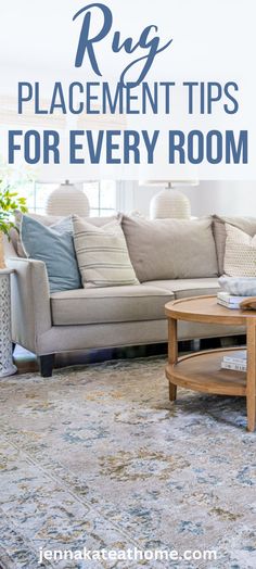 a living room filled with furniture and rugs