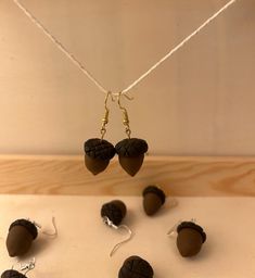 These cute, hand-made acorn earrings are the perfect addition to your funky fall-themed outfit. These are great for those teachers out there who love a silly outfit, or for those who love to match their outfits and accessories with the fall season! These items are hand-made which means the item you order may vary slightly from the pictured version. Acorn Earrings, Outfits And Accessories, Themed Outfits, Autumn Theme, Fall Season, Love A, The Fall, Jewelry Earrings Dangle, Seattle