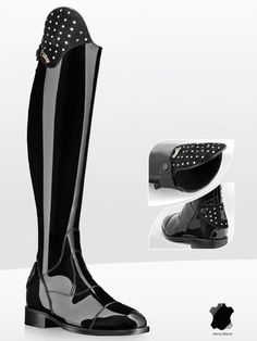 Dressage Boots Zeus - style has been taken to an entire new level with these... Dressage Boots, Classic Black Boots, Rock Star Outfit, Horse Riding Boots, Horse Riding Outfit, Equestrian Aesthetic, Dark Brown Boots, Riding Clothes, Rider Boots